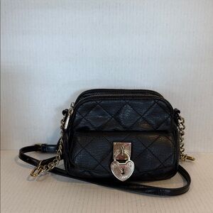*Vintage - Juicy Couture Black Quilted Crossbody Bag